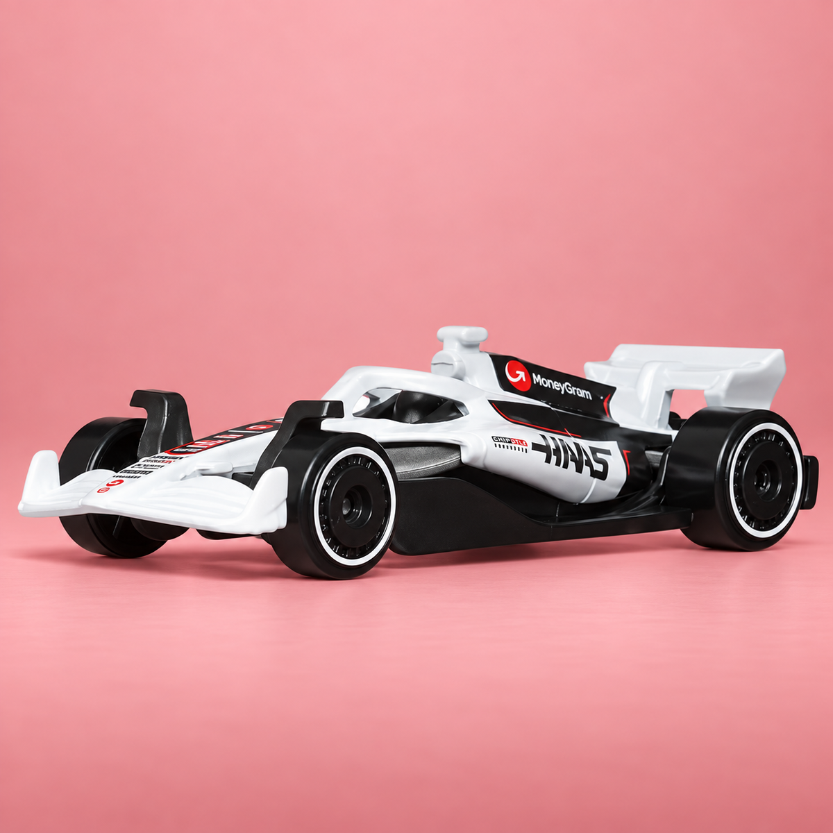 Haas 2025 Hot Wheels F1 car, 1:64 scale