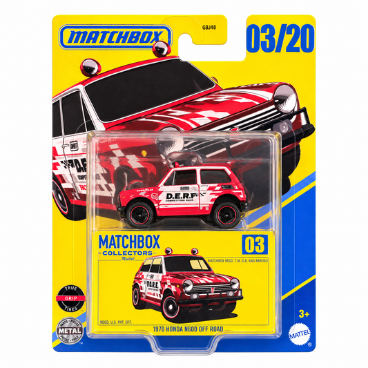 Matchbox Collectors 1970 Honda N600 Off Road 1:64 Scale #03