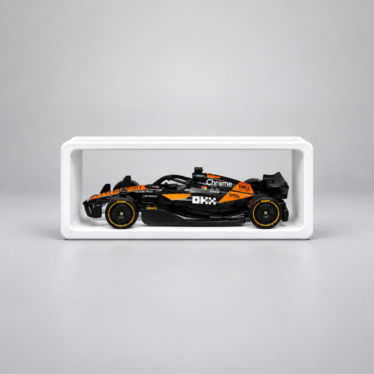 Pit Box Stackable Display Frame for 1:64 F1 Cars