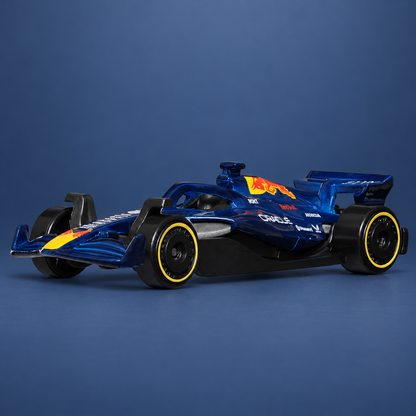 Red Bull 2025 Hot Wheels F1 car, 1:64 scale